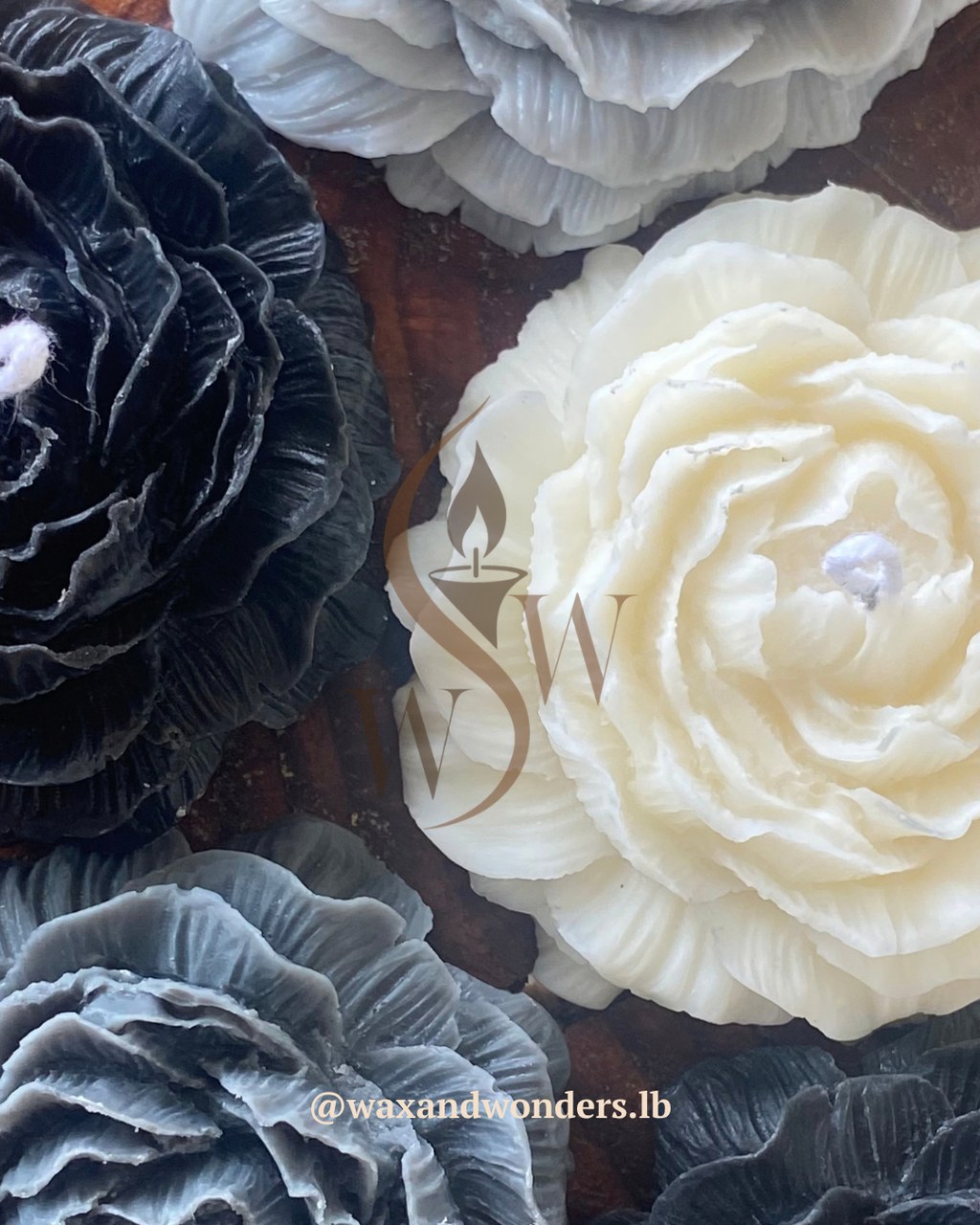 Peony Candle