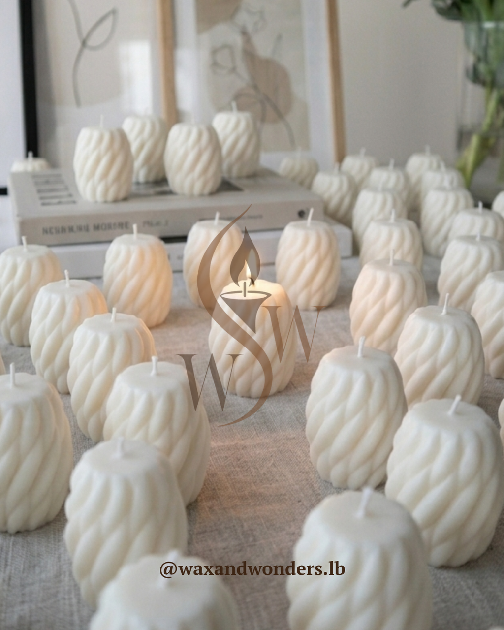 Spiral Glow Candle