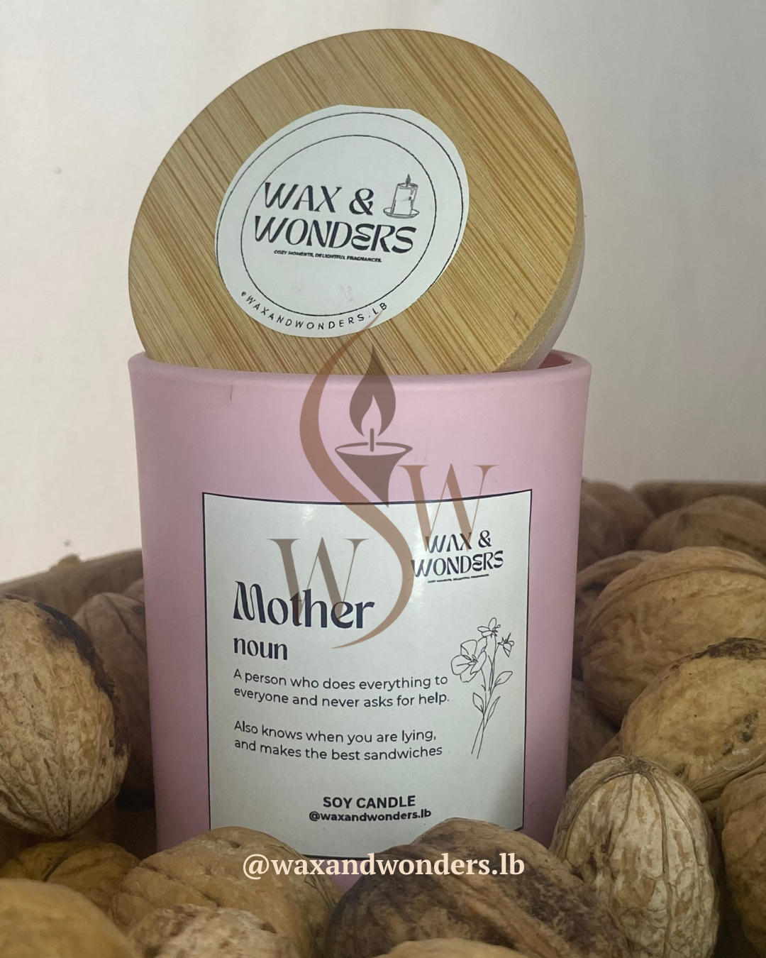 Bamboo Lid Jar Candle