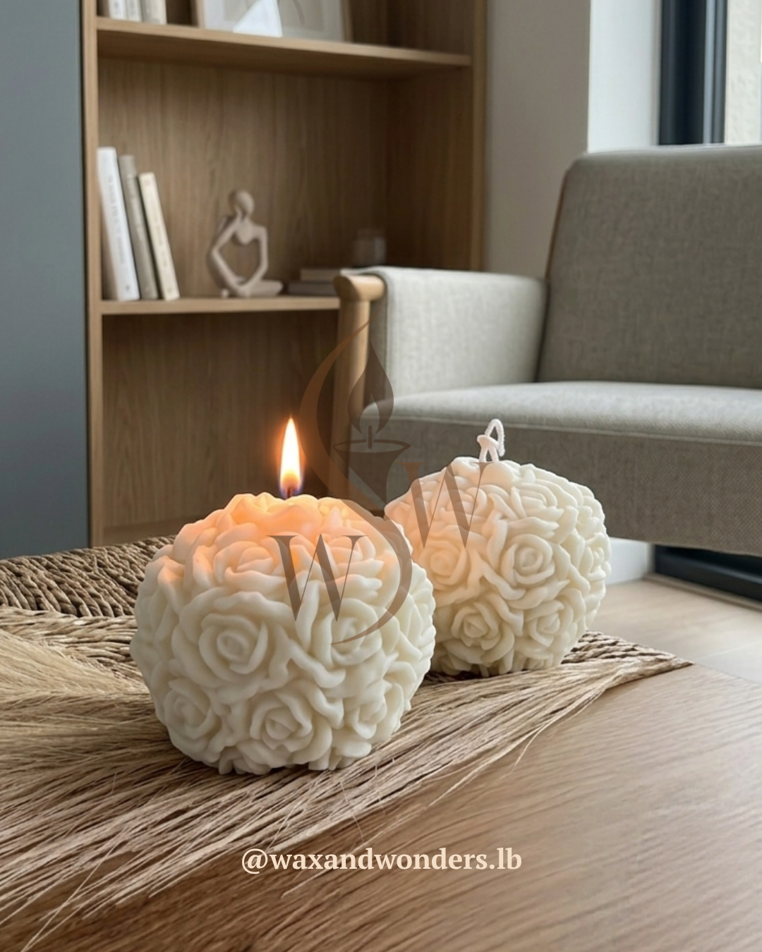 Petal Sphere Candle
