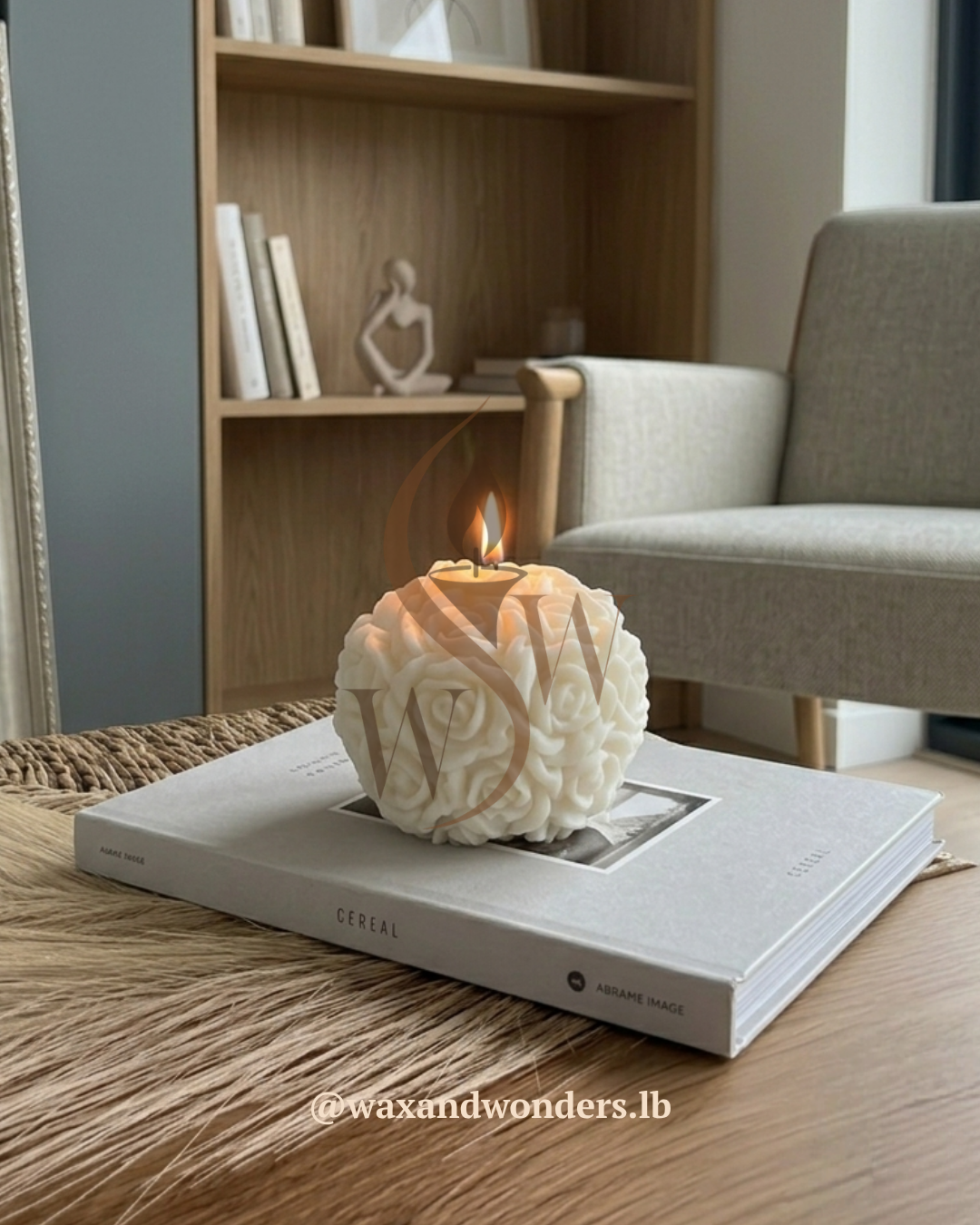 Petal Sphere Candle