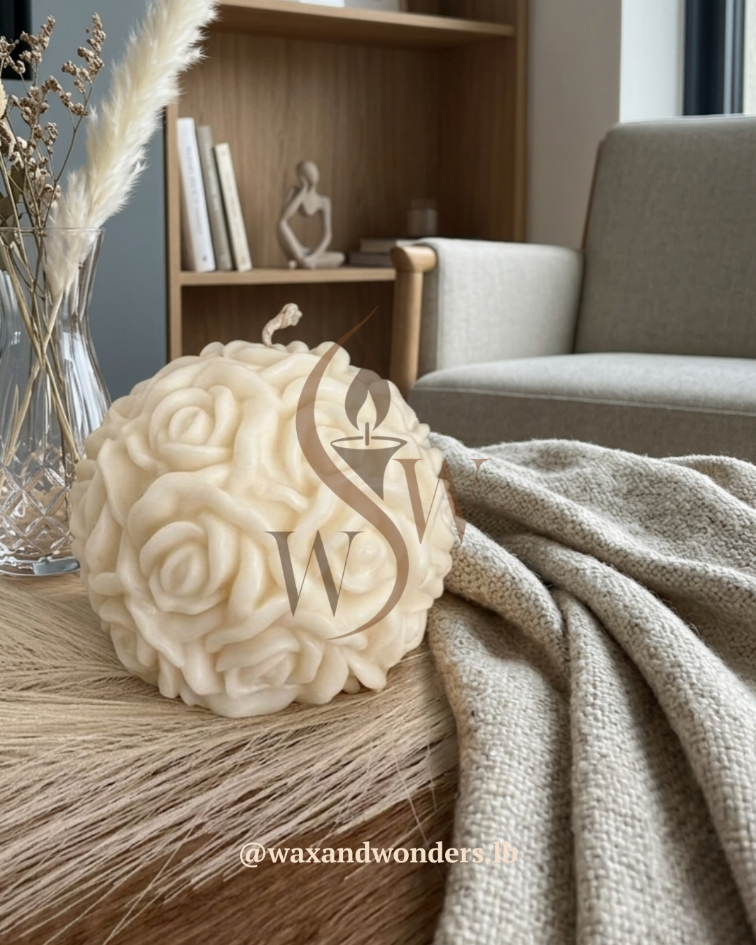 Petal Sphere Candle