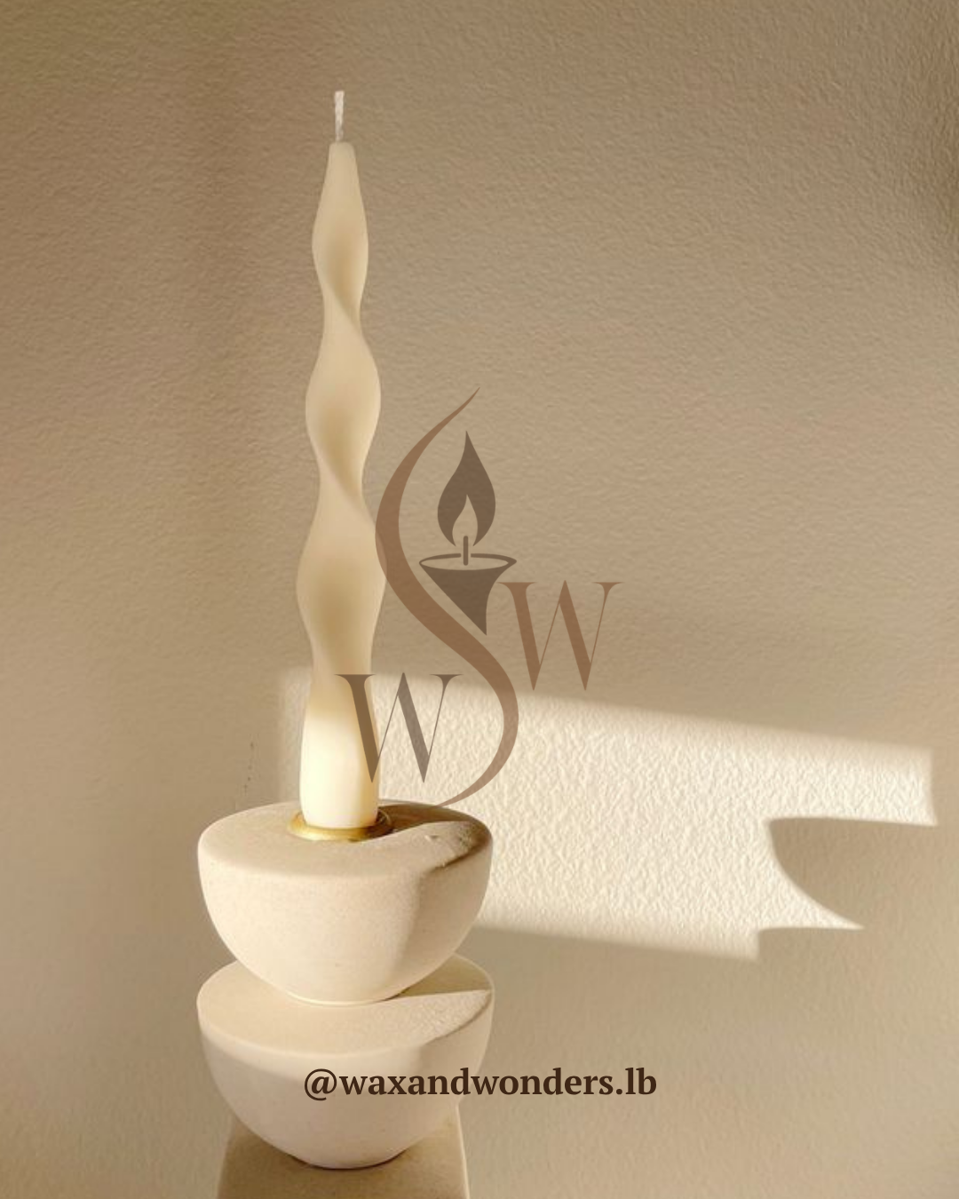 Soft Twist Candle