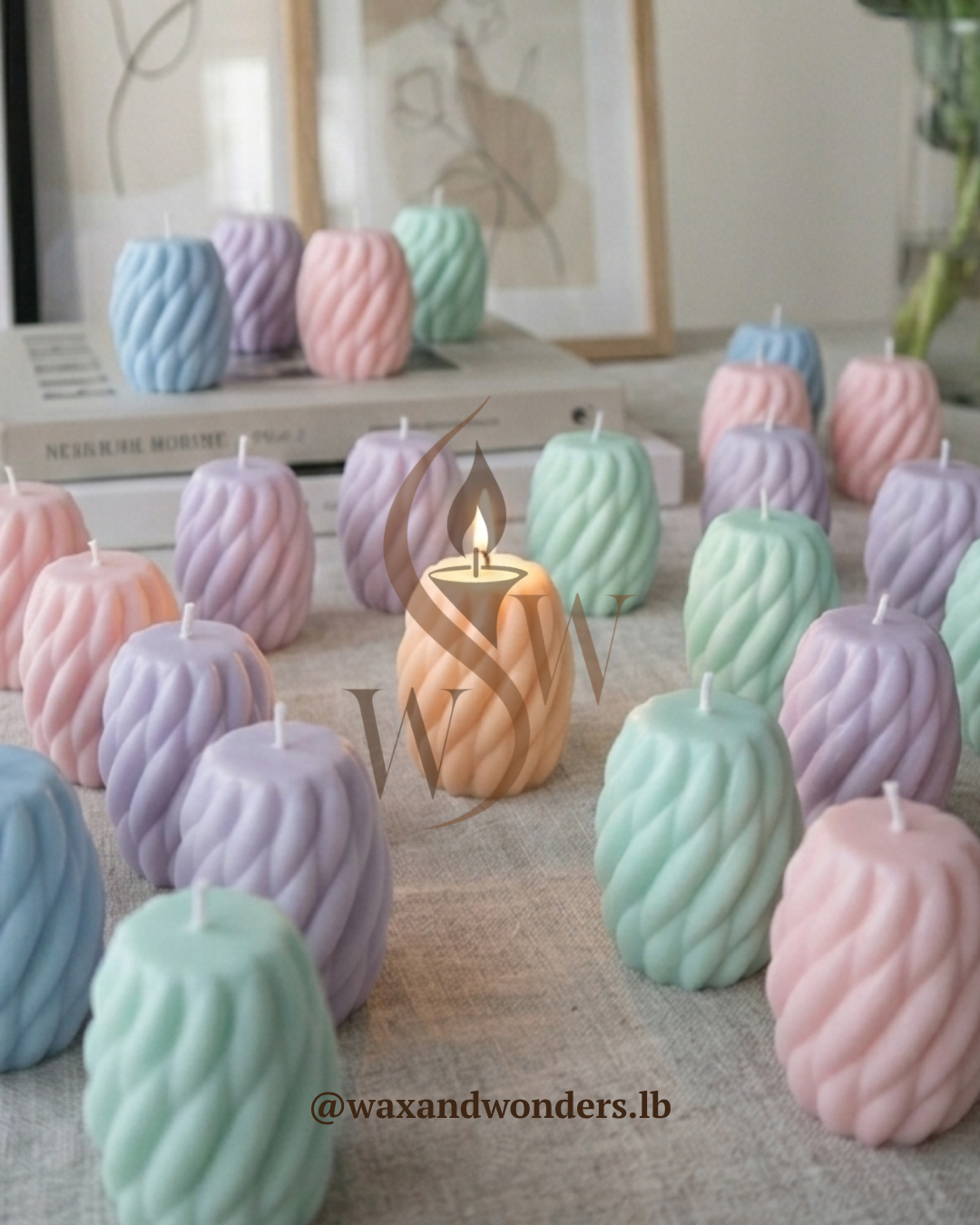 Spiral Glow Candle