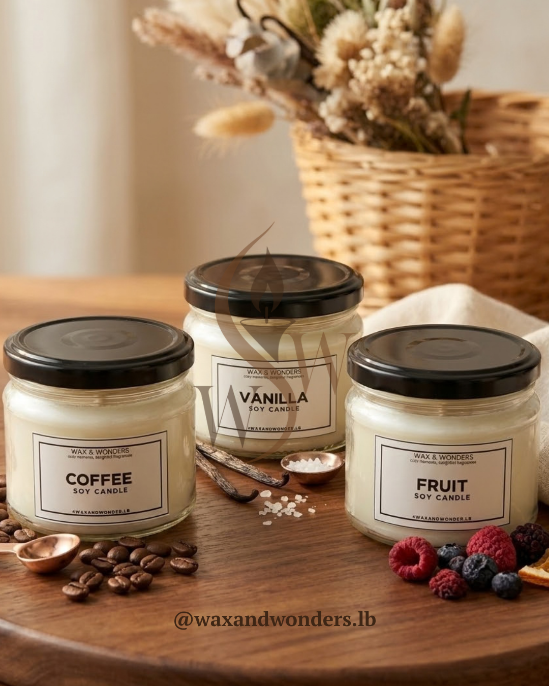 Modern Glass Jar Candle