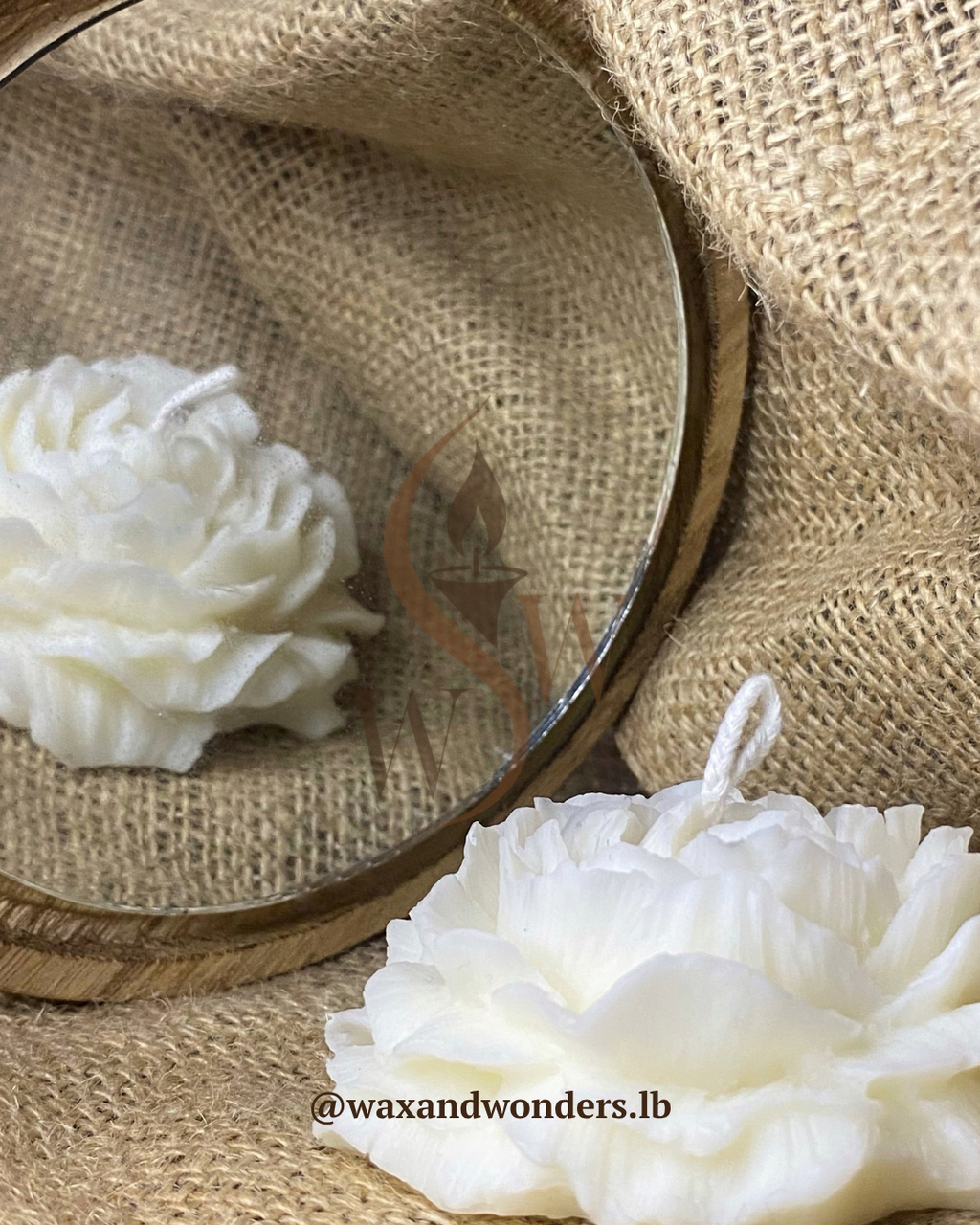 Peony Candle